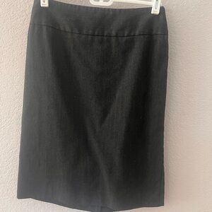 United Colors Of Benetton Black Pencil Skirt Knee-Length Workwear